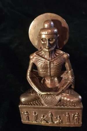 ASCETIC BUDDHA/ BUDDHA YOGI statue 9cm