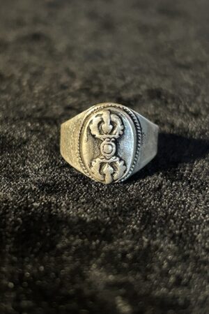 SILVER VAJRA ring