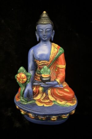 Medicine  Buddha statue resin 11cm