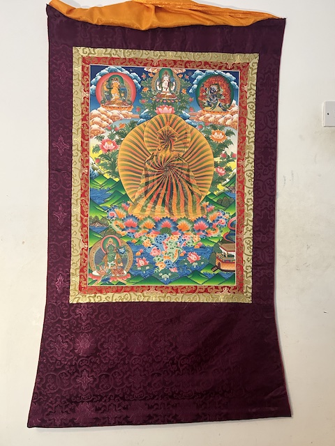 Padmasambhava Thangka Rainbow Guru - Image 2