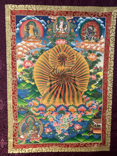 Padmasambhava Thangka Rainbow Guru - Image 3
