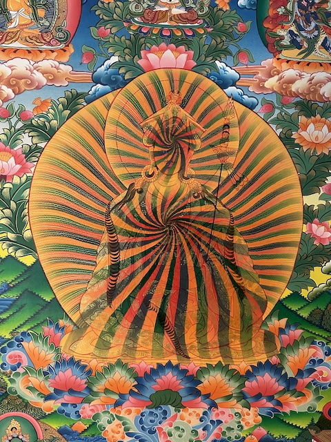 Padmasambhava Thangka Rainbow Guru - Image 5