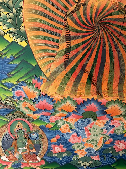 Padmasambhava Thangka Rainbow Guru - Image 6