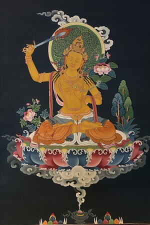 Manjusri thangka