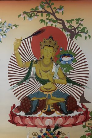 Manjusri thangka