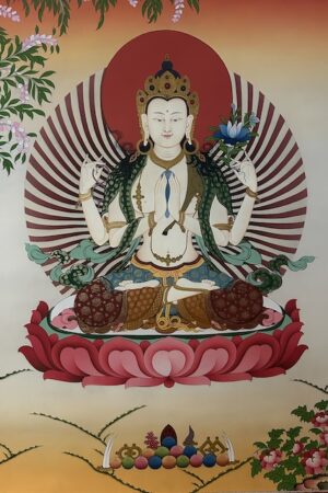 Avalokitesvara thangka