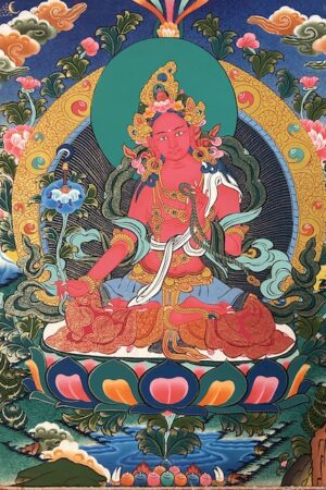 RED Tara thangka
