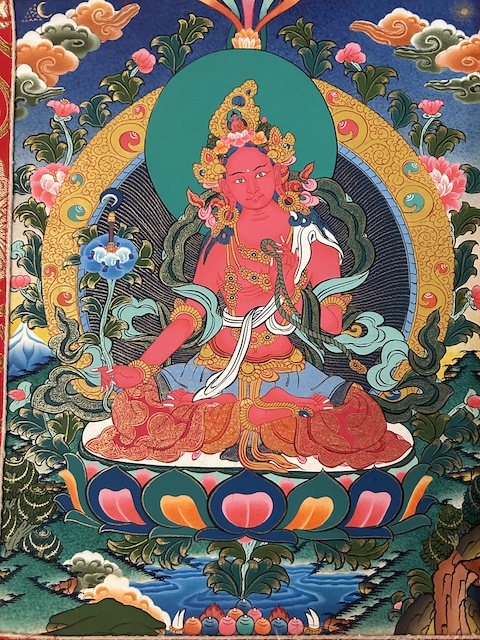 RED Tara thangka