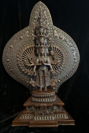 1000 armed Avalokitesvara statue 52 cm