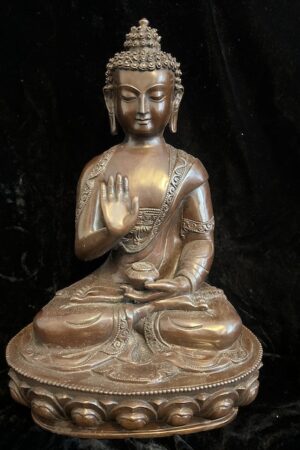 Amoghasiddhi Buddha statue 33cm