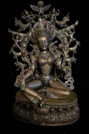Green Tara statue 38cm