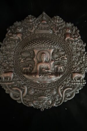BUDDHA HANGING RESIN STATUE 22cm