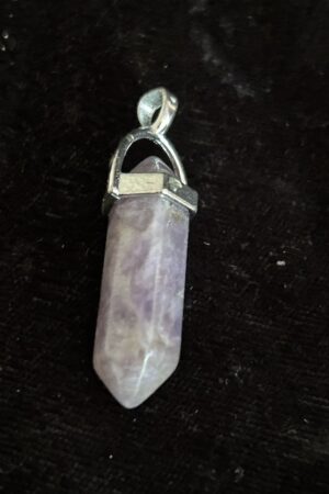 AMETHYST  PENDANT 4cm