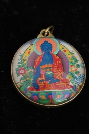 MEDICINE BUDDHA  PENDANT 3.5 cm