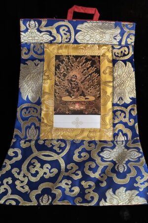 VAJRAPANI  POSTCARD THANGKA