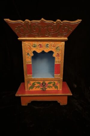 Wooden Buddhist shrine 38 cm