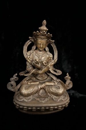 VAJRADHARA STATUE 10cm copper  Fine  hand carved finish