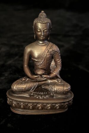 AMITABHA STATUE 10cm copper  Fine  hand carved finish
