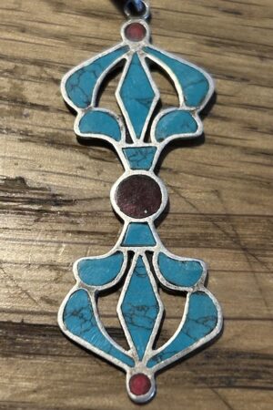 Vajra pendant silver 5cm
