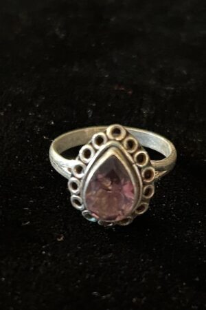 SILVER AMETHYST Ring