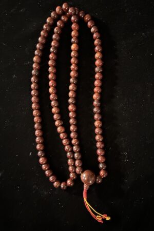 RED Sandalwood mala 9mm