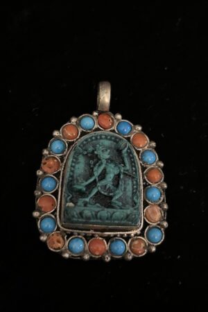 VAJRAYOGINI RESIN Pendant with stones 4.5cm
