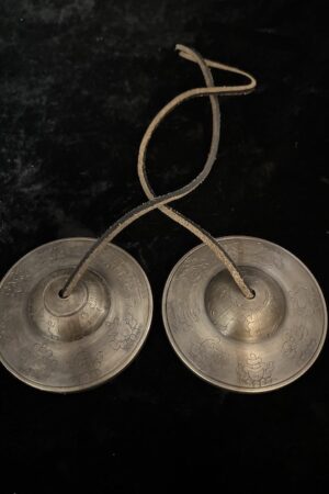Tibetan Tingshaw hand bell 9cm