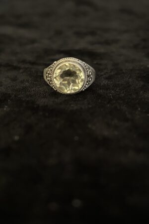 SILVER TOPAZ Ring
