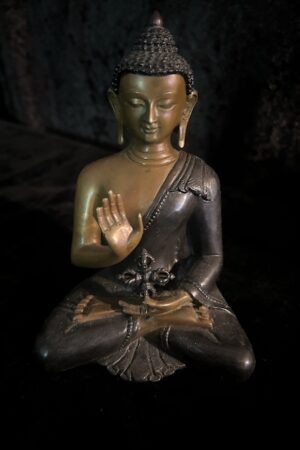 Amoghasiddhi Buddha statue 16cm