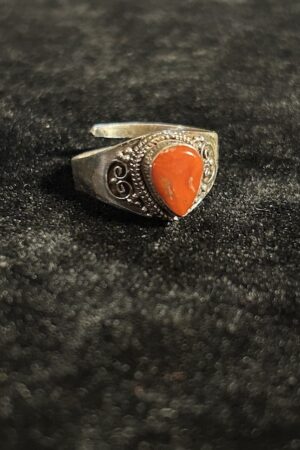 SILVER CORAL Ring