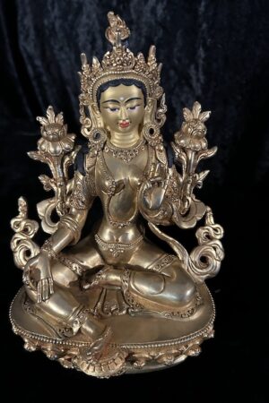 GREEN TARA STATUE 22cm