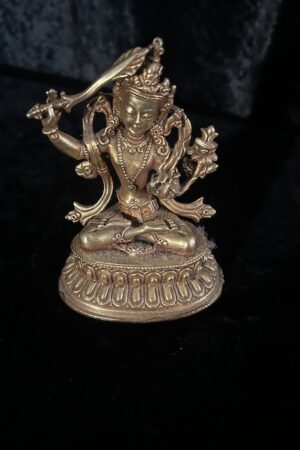 MANJUSRI STATUE Four armed 11cm